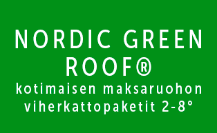 Nordic Green Roof viherkattopaketit