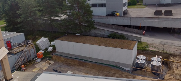 Siirtyminen referenssiin Nordic Green Roof® maksaruohoviherkatto Vuosaaressa sivustolla eg-trading.fi.